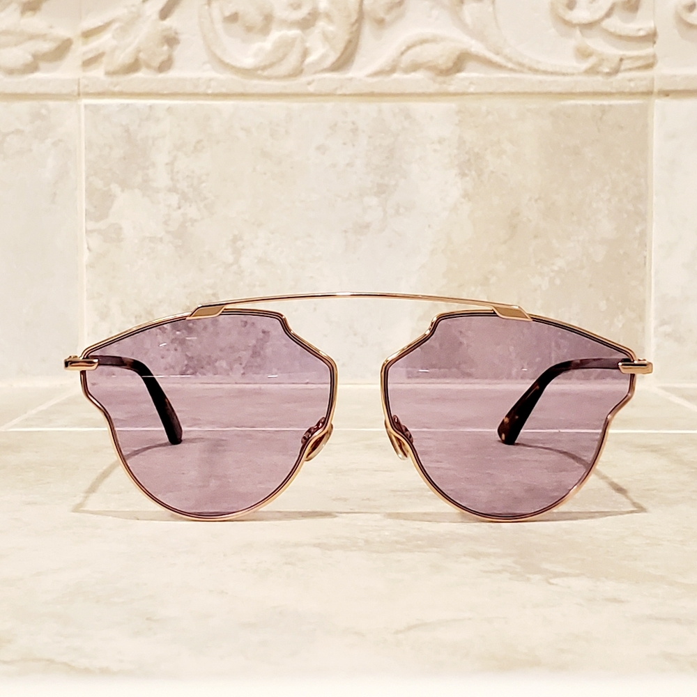 Authentic Dior So Real Sunglasses PURPLE NWT